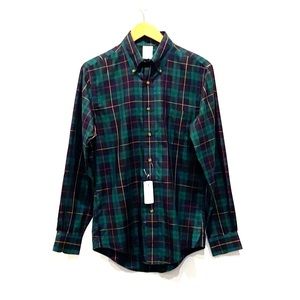 NEW Brooks Brothers Men’s Non Iron Plaid Shirt